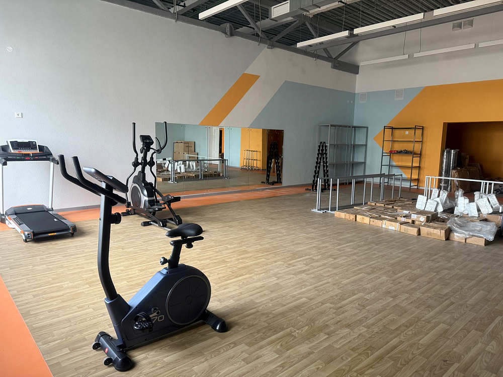 Многопрофильный лицей имени Циолковского, г. Липецк (тренажерный зал)